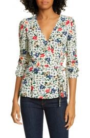 ba amp sh Paco Floral Wrap Top   Nordstrom at Nordstrom